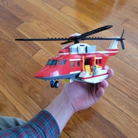 LEGO CITY: Fire Helicopter (7206) Near Complete READ