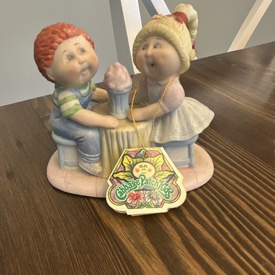 Cabbage Patch Kids Xavier Roberts 1984 Ceramic Figurine Hand Painted Signed