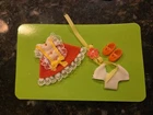 Vintage Liddle Kiddles Skediddle Clothes ORANGE MERINGUE Mattel 1967 Carded NOS