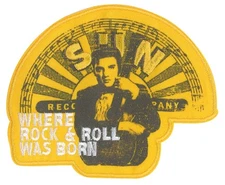 Embroidered Fabric Applique Patch Yellow White Black for Jeans Jackets Hats