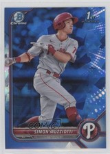 2022 Bowman Sapphire Edition Chrome Prospects Simon Muzziotti #BCP-40 uk2