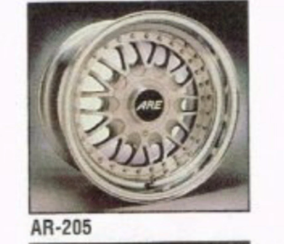 RARE 2 Piece American Racing AR205 wheels rims BBS Corvette Camaro Caprice BMW - Image 2 of 4