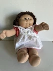 Cabbage Patch Kid Doll 1980's Brown Yarn Hair and Brown Eyes