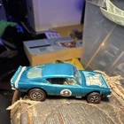 Hot Wheels Redline 1970 ‘Plymouth Barracuda’ Blue Redline Wheels 1:64