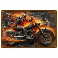 Vintage Room Decoration Items Tin Metal Signs Home Décor Aesthetic Men Bedroom 