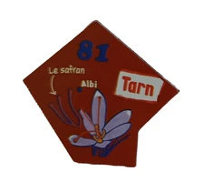 MAGNET DEPART'AIMANT LE GAULOIS. LE SAFRAN. ALBI. TARN 81