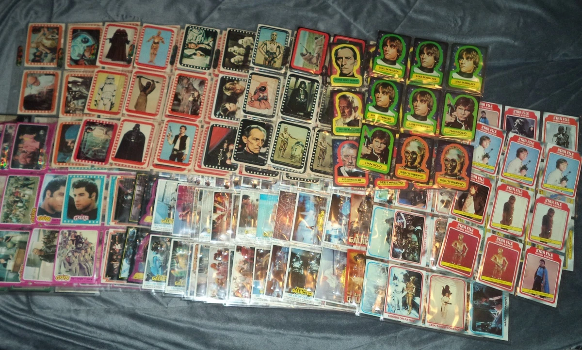 Star Wars Collectable Trading Card Singles Sticker for sale | eBay