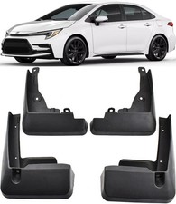 4x New Full Set Splash Guards Mud Flaps For 2019-2026 Toyota Corolla E210 Sedan 4x New Full Set Splash Guards Mud Flaps For 2019-2026 Toyota Corolla E210 Sedan