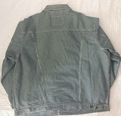 Levi's x Nigo 557XX Hickory Stripe Trucker Jean Jacket XXL 2023 | eBay