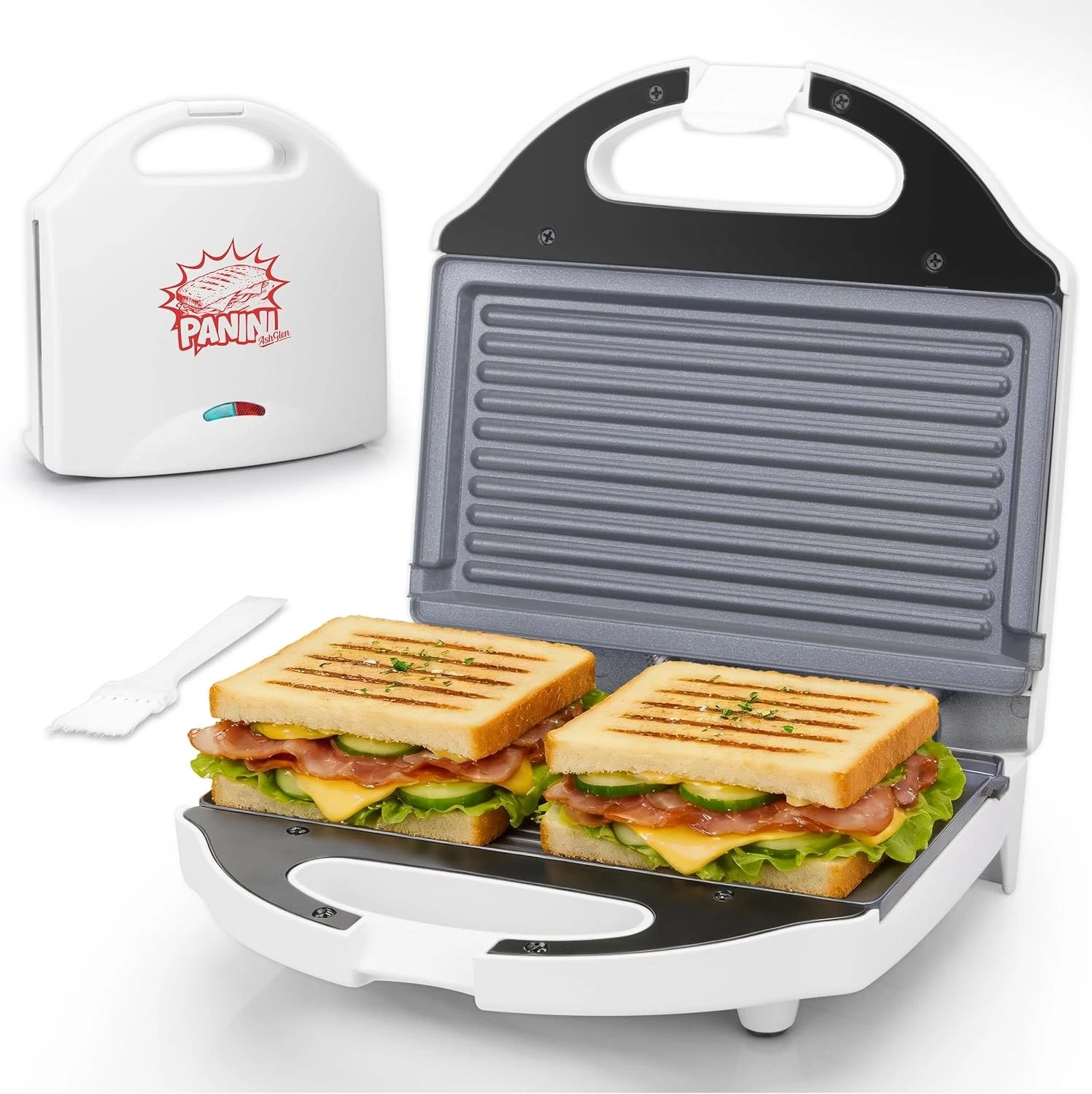 Ceramic Mini Panini Press Grill Sandwich Maker Mini Sandwich Press Panini Maker