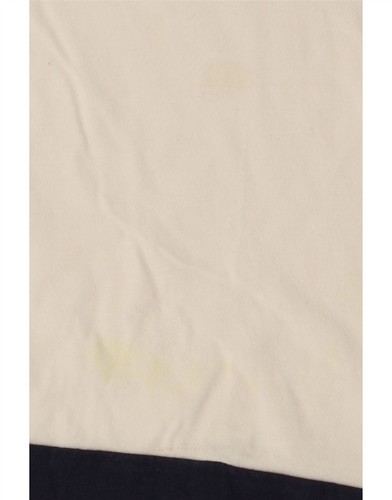 FILA Mens T-Shirt Top Medium White Cotton VQ06 - Picture 3 of 4