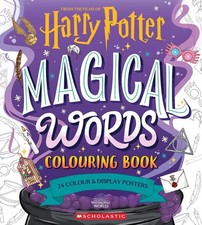 Harry Potter: Magical Words Colouring Book by Aly Gabriela Pirela Paperback Book