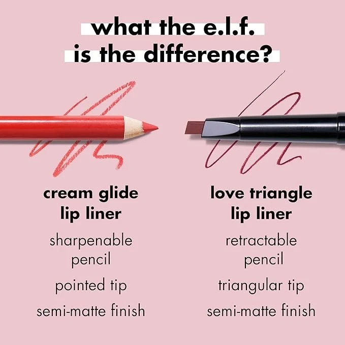 e.l.f. Cream Glide Lip Liner, Highly-Pigmented Pencil For Shaping & Sculpting Li - Image 4 of 4