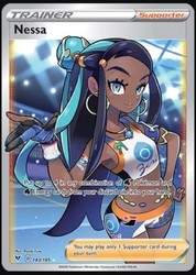 Nessa (Full Art) 183/185 Vivid Voltage Ultra Rare Holo