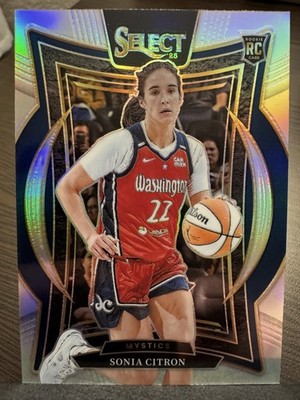 2025 Panini Select WNBA - Concourse Sonia Citron #83 Silver Prizm (RC)