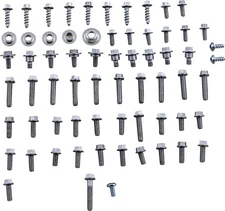 Bolt MC Hardware Bolt Full Plastic Fastener Kit HSKY-PFK1 2401-1082 020-00400