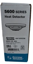 System Sensor 5604 Hardwired Heat Detector (w/194°F Fixed Temperature)