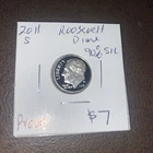 2011 S 90% Silver Roosevelt Dime Proof $7