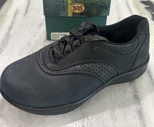 SAS Walk Easy Nero 8.5 Wide Women's Shoes New In Box Save Big - Picture 4 of 5