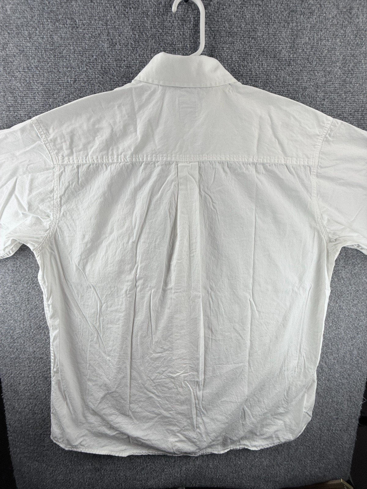 Cinch Cotton Button-Down Large White Solid Long S… - image 15