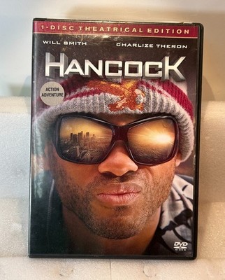 Hancock (DVD, 2008, Wide) W/ Case & Insert, Tested