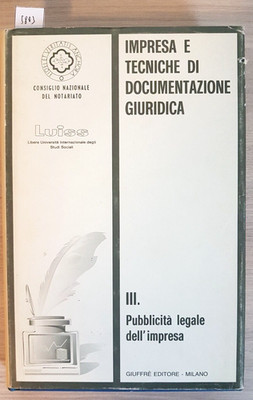 Enterprise Und Technische Dokumentation Prüfung - Vol 3 - Giuffr - 1990 (58