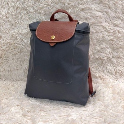 LONGCHAMP Le Pliage Backpack Gray