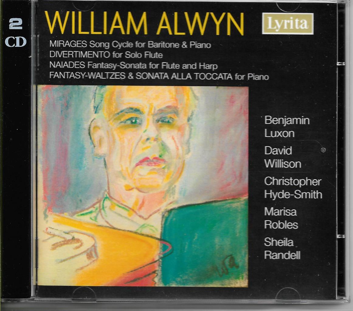 WILLIAM ALWYN Chamber Music    LYRITA 2CD set Near Mint