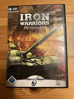 Iron Warriors T-72 Tank Command PC DVD Black Bean