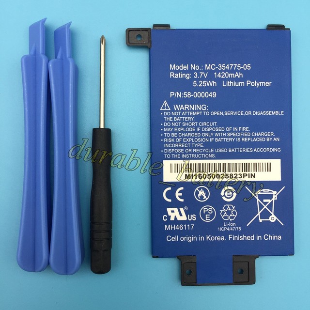 Genuine Battery 58000049 For Amazon Kindle PaperWhite 2nd 3rd Gen 6