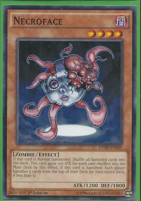Yugioh - Necroface - 1st Edition Card