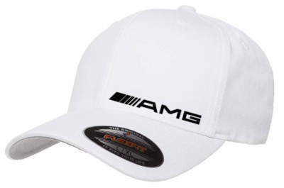 Mercedes Benz Motor AMG Side Logo Cap 5001 Flexfit Baseball Hat S/M and L/XL