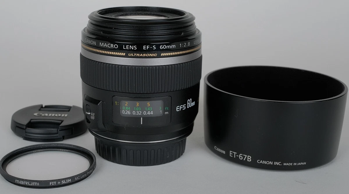 Canon EF-S 60mm Focal Macro/Close Up Camera Lenses for sale | eBay