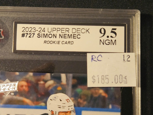 23-24 Simon Nemec Young Guns KSA 9.5 Near Gem Mint 🔥🔥🔥 - Picture 2 of 4