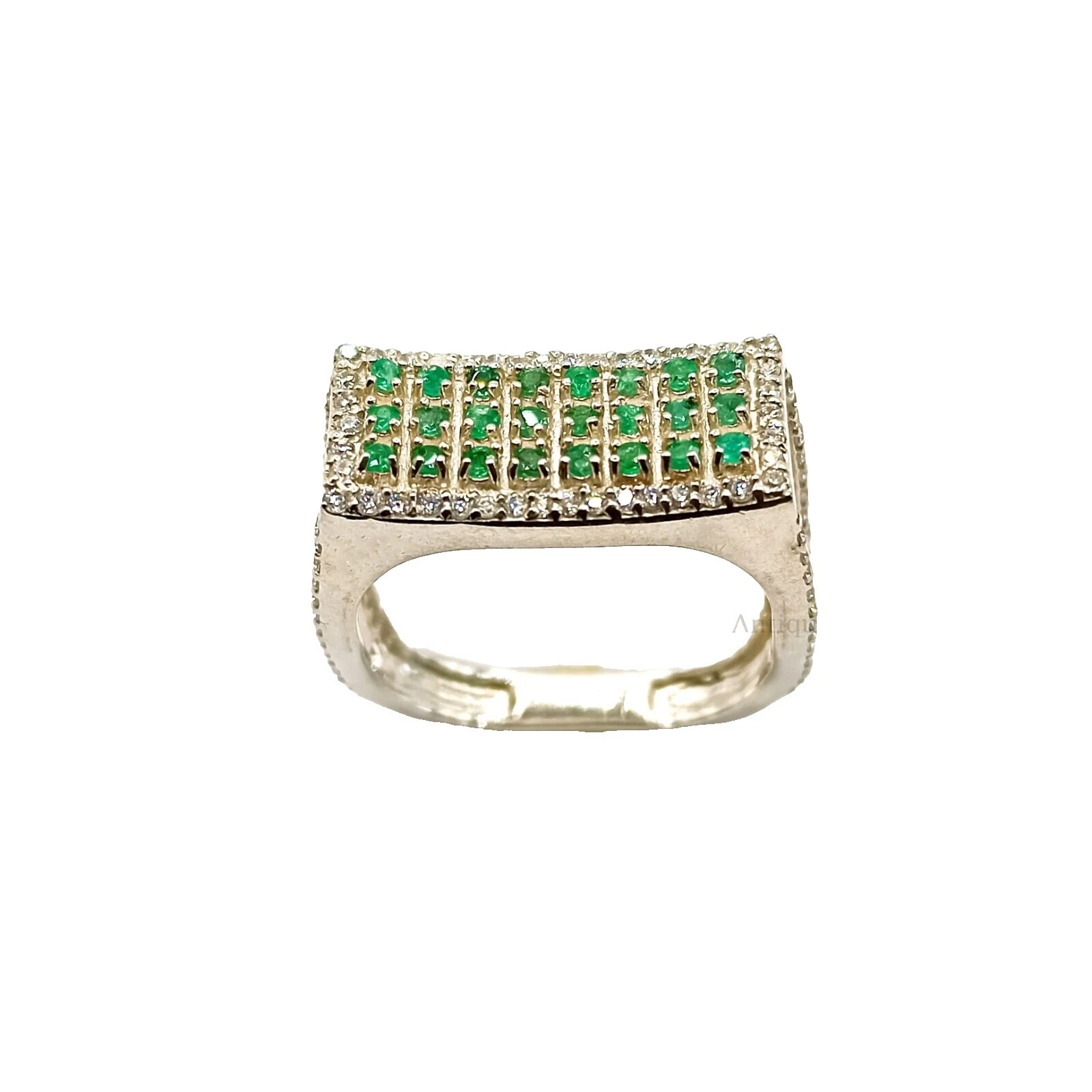 Emerald Wrap Fashion Rings