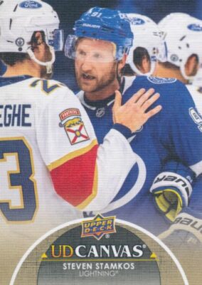 2021-22 Upper Deck CANVAS #74 STEVEN STAMKOS - Tampa Bay Lightning