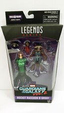 Marvel Legends Infinite Series Guardians Vol 2 Rocket Raccoon & Groot Mantis BAF