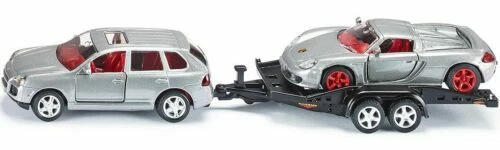 Modellini statici di auto, furgoni e camion rimorchio scala 1:55