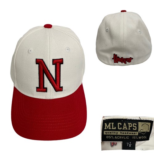 ML Caps Huskers men's football Nebraska 