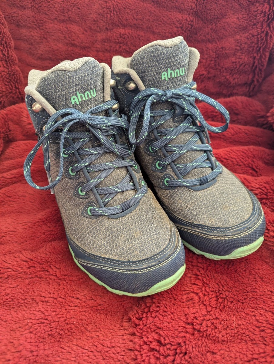 Ahnu Sugarpine Waterproof Hiking Boots Ahnu Teva Sugarpine II Blue