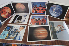NASA official 9 photo vintage pictures lot Moon Missions Jupiter Venus Mars 1993