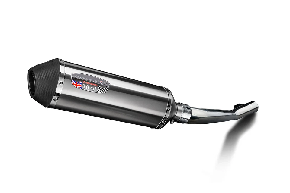 Suzuki GSF1200 Bandit 1995-05 Slip On 13.5" X-Oval Stainless Exhaust Muffler Kit - Image 4 of 4