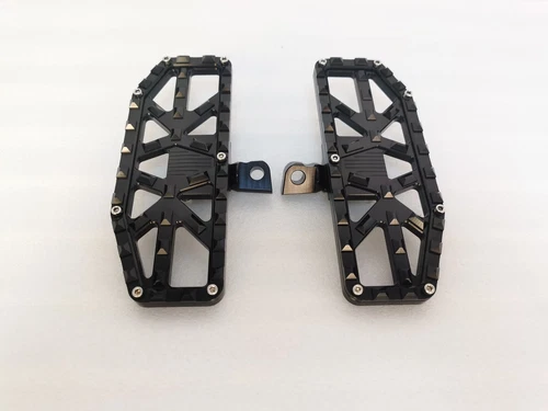 MX Driver Passenger Floorboard Foot Peg For Harley Tri Street Glide FLHX FLHXS - Bild 14 von 21