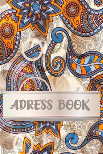 Adress Book With Colorful Artistic Cover: Adress book with beautiful ...