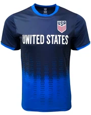 Official Icon Sports USMNT Men's/Unisex Soccer Jersey - Licensed USA Fan Shirt