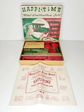 Vintage - Carrom Industries HappiTime Wood Construction Set #2
