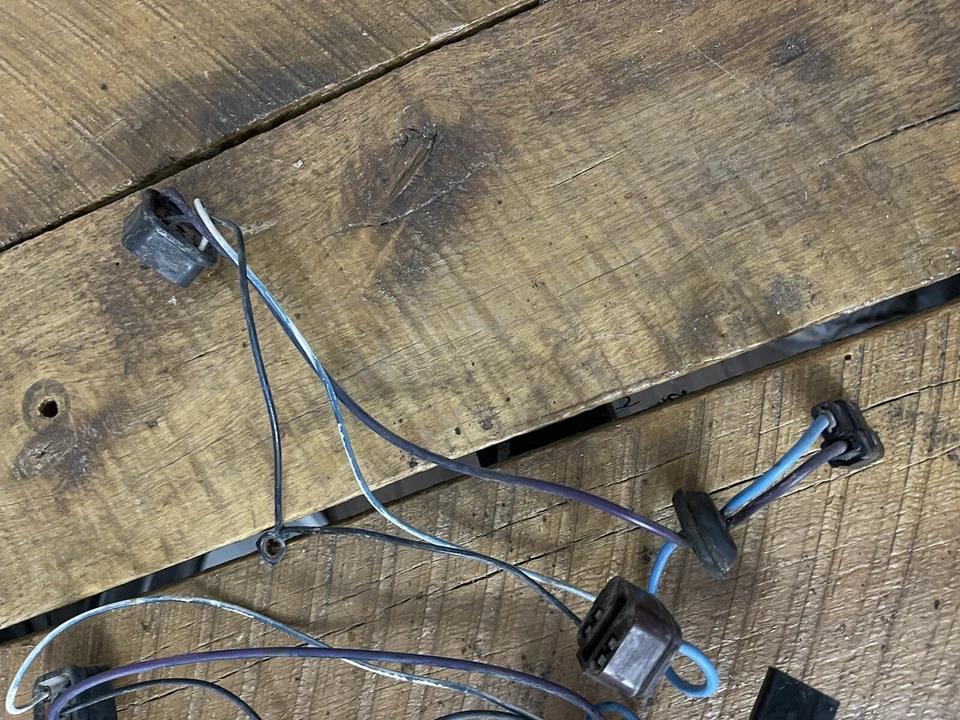 Arnés de cableado de faros Chevy Corvair 1961-1964 Spyder lámpara de luz de cabeza Foto 2 de 4