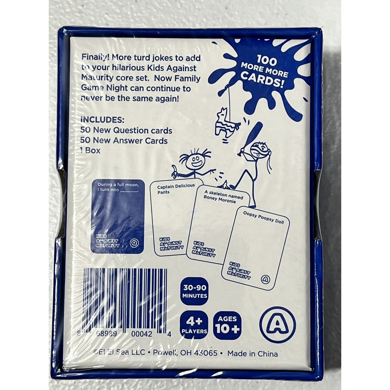 Kids Against Maturity Core Game & Expansion Packs 1-3 Card Game for Kids