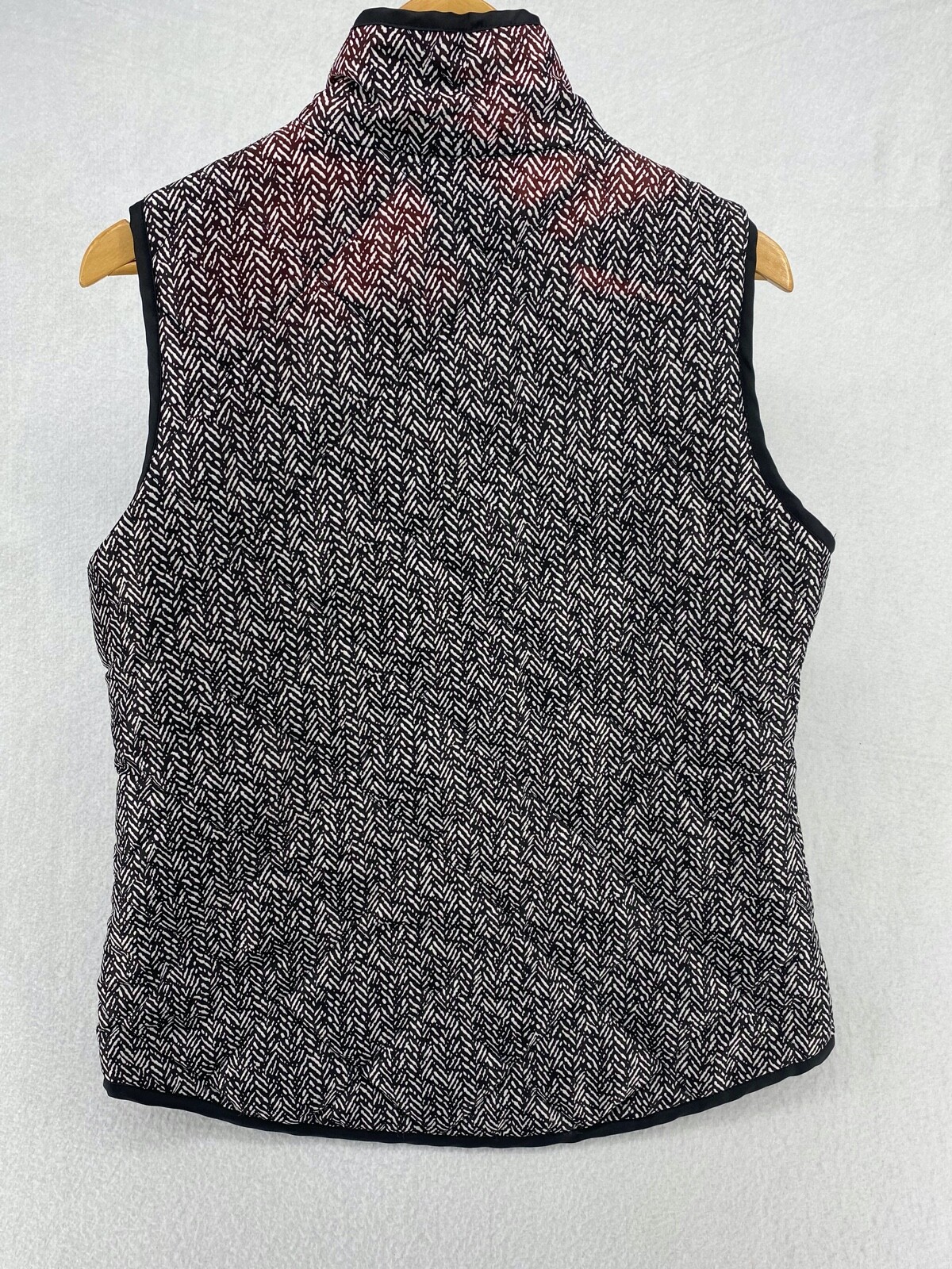 San Joy L Vest Full Zip Lined EUC (W4065-F1)