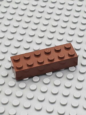 LEGO  4x Basic Stein Brick 2x6 - 2456  - Diverse Farben